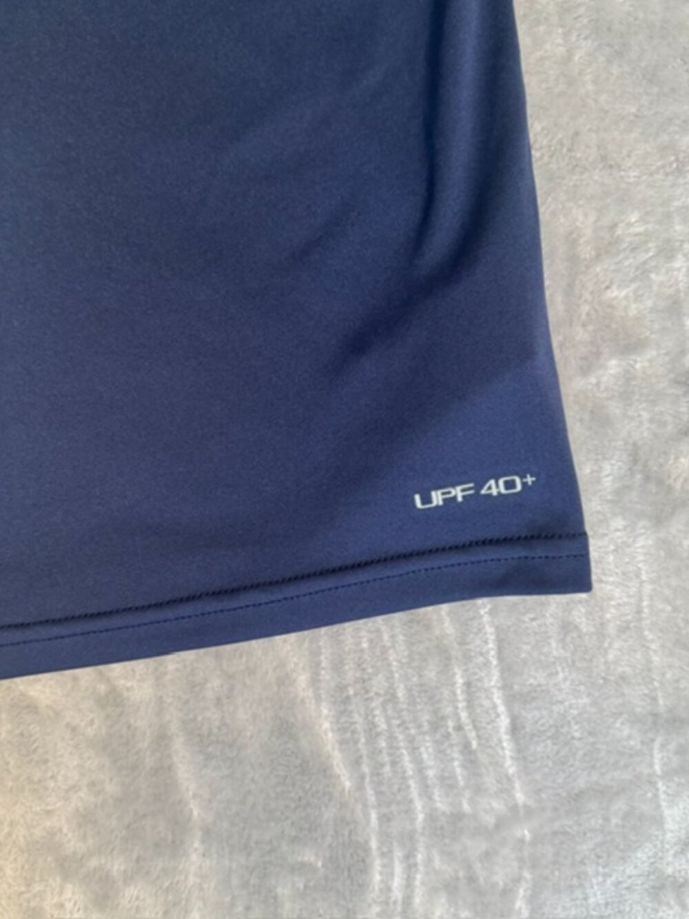 Nike Swim Men's Navy Dri-FIT UPF 40+ Sleeveless Rash Guard M - Picture 3 of 9